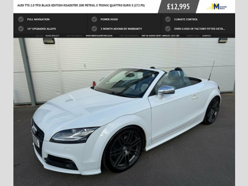 Audi TTS  2.0 TFSI Black Edition Roadster 2dr Petrol S Troni