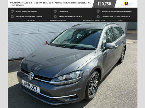 Volkswagen Golf  1.4 TSI SE Nav Estate 5dr Petrol Manual Euro 6 (s/