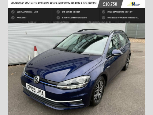Volkswagen Golf  1.5 TSI EVO SE Nav Estate 5dr Petrol DSG Euro 6 (s 
