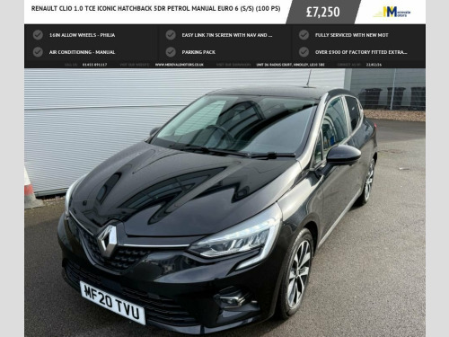 Renault Clio  1.0 TCe Iconic Hatchback 5dr Petrol Manual Euro 6  
