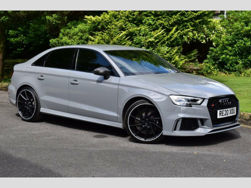 Audi A3  2.5 RS 3 QUATTRO 4d 395 BHP GIRO ROTORS, B+O SOUND