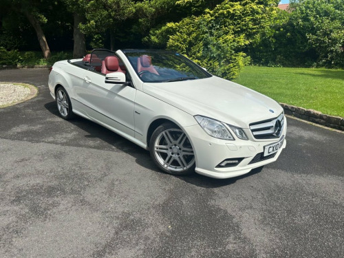 Mercedes-Benz E-Class E200 1.8 E200 CGI BlueEfficiency Sport Cabriolet 2dr Pe
