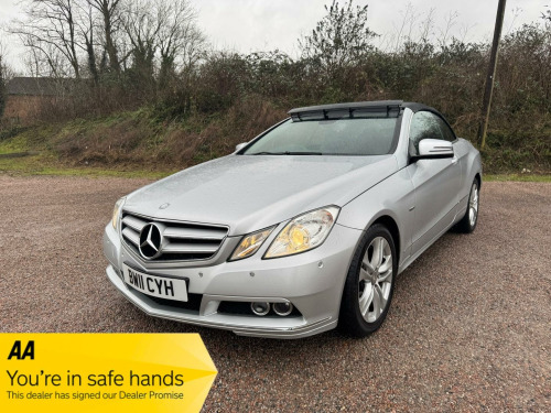 Mercedes-Benz E-Class E200 1.8 E200 BlueEfficiency SE Cabriolet G-Tronic+ Euro 5 (s/s) 2dr