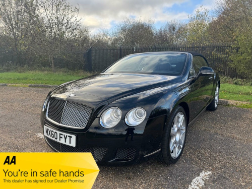 Bentley Continental  6.0 W12 GTC Auto 4WD Euro 4 2dr 