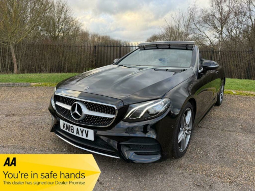 Mercedes-Benz E-Class E400 3.0 E400 V6 AMG Line Cabriolet G-Tronic+ 4MATIC Euro 6 (s/s) 2dr 