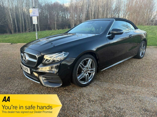 Mercedes-Benz E-Class E400 3.0 E400 V6 AMG Line Cabriolet G-Tronic+ 4MATIC Euro 6 (s/s) 2dr