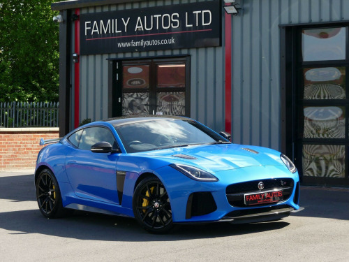 Jaguar F-TYPE  5.0 Supercharged V8 SVR 2dr Auto AWD