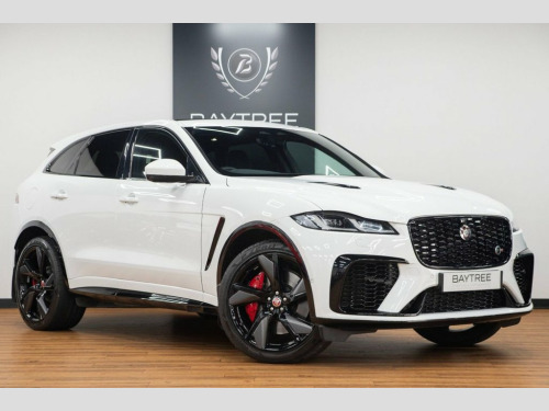 Jaguar F-PACE  5.0 P550 V8 SVR SUV 5dr Petrol Quickshift AWD Euro