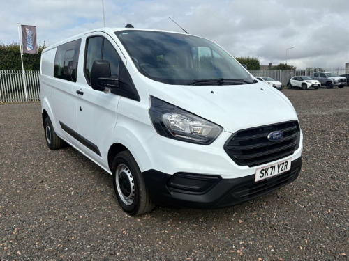 Ford Transit Custom  2.0 300 EcoBlue Leader Crew Van Double Cab 5dr Die