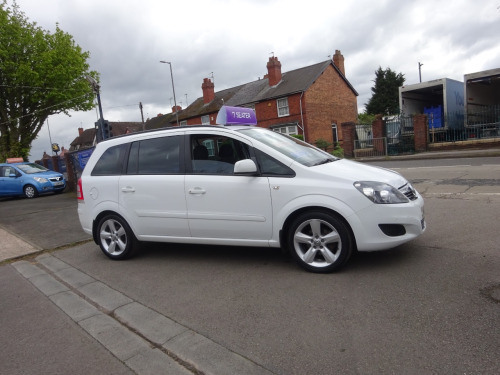 Vauxhall Zafira  1.6i [115] Exclusiv 5dr ** LOW RATE FINANCE AVAILABLE ** LOW MILEAGE ** SER