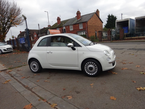 Fiat 500  1.2 Lounge 3dr [Start Stop] ** LOW RATE FINANCE AVAILABLE ** SERVICE HISTOR