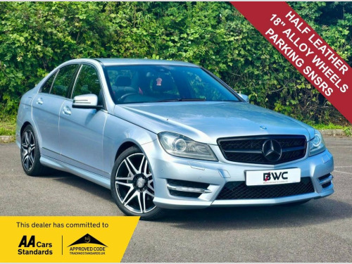 Mercedes-Benz C-Class C220 2.1 C220 CDI BLUEEFFICIENCY AMG SPORT PLUS 4d 168 