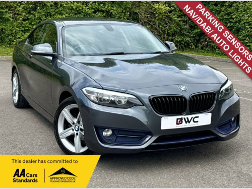 BMW 2 Series  2.0 218d Sport Coupe 2dr Diesel Auto Euro 6 (s/s) 