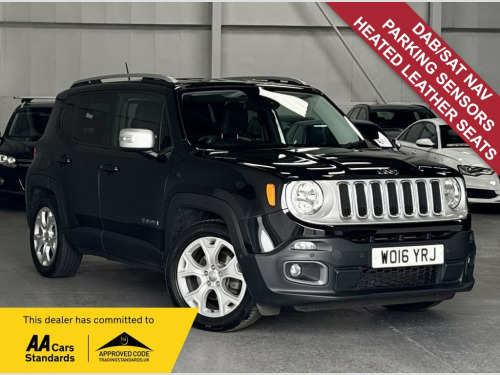 Jeep Renegade  1.6 MultiJetII Limited SUV 5dr Diesel Manual Euro 