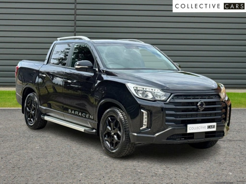 Ssangyong Musso  2.2D Saracen Pickup Double Cab 4dr Diesel Auto 4WD 