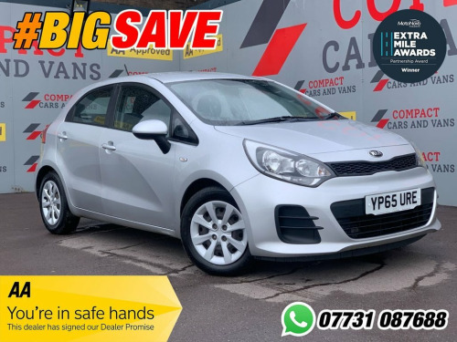 Kia Rio  1.1 CRDI 1 ISG 5d 74 BHP