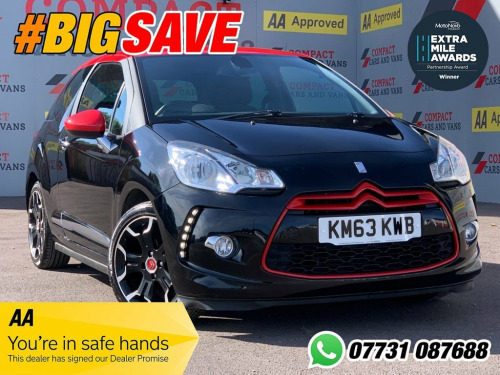 Citroen DS3  1.6 E-HDI AIRDREAM DSPORT RED 3d 115 BHP