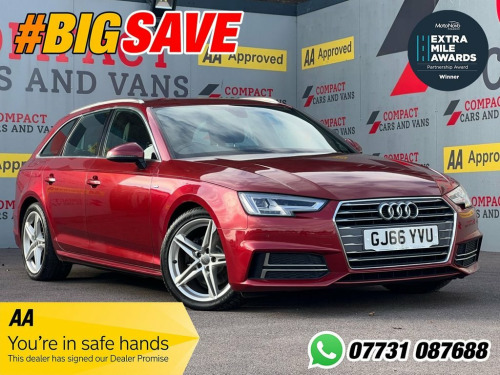 Audi A4 Avant  2.0 TDI S line Estate 5dr Diesel S Tronic Euro 6 (