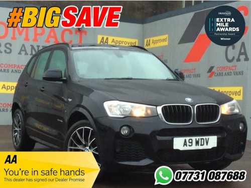 BMW X3  2.0 20d M Sport SUV 5dr Diesel Auto xDrive Euro 6 