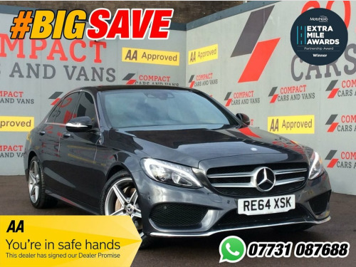 Mercedes-Benz C-Class C250 2.1 C250 BlueTEC AMG Line Saloon 4dr Diesel G-Tron