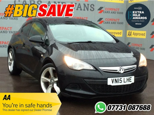 Vauxhall Astra GTC  1.4i Turbo Sport Coupe 3dr Petrol Manual Euro 6 (s