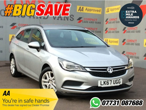 Vauxhall Astra  1.6 CDTi ecoTEC BlueInjection Design Sports Tourer