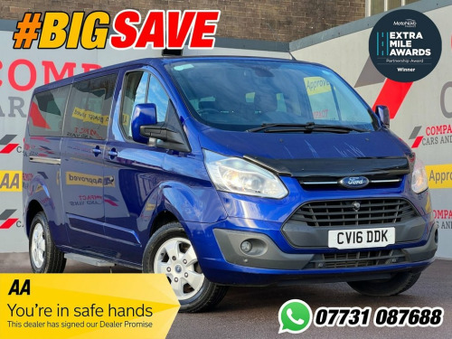 Ford Tourneo Custom  2.2 300 TDCi Limited Minibus Double Cab 5dr Diesel