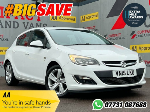 Vauxhall Astra  1.4i Turbo SRi Hatchback 5dr Petrol Manual Euro 6 