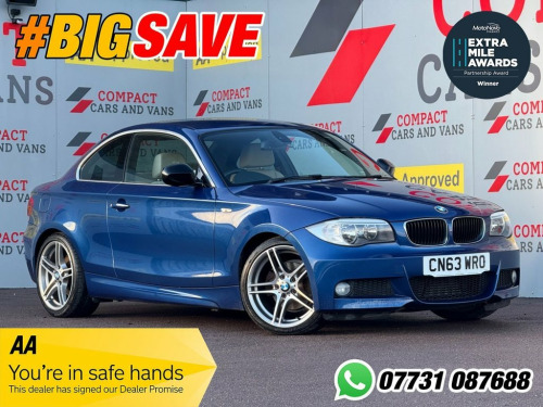 BMW 1 Series  2.0 118d Sport Plus Edition Coupe 2dr Diesel Manua