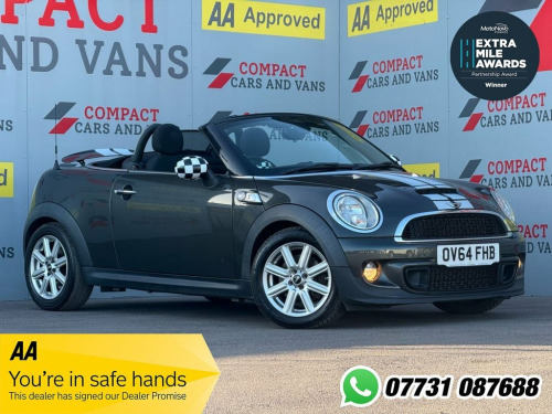 MINI Mini Roadster  1.6 Cooper S Convertible 2dr Petrol Manual Euro 5 