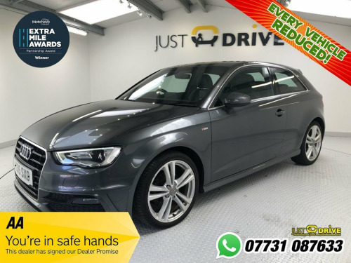 Audi A3  2.0 TDI S LINE 3d 148 BHP