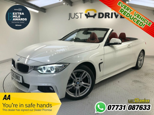 BMW 4 Series  2.0 425d M Sport Convertible 2dr Diesel Auto Euro 