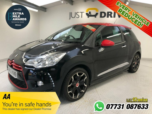 Citroen DS3  1.6 e-HDi Airdream DSport Red Hatchback 3dr Diesel