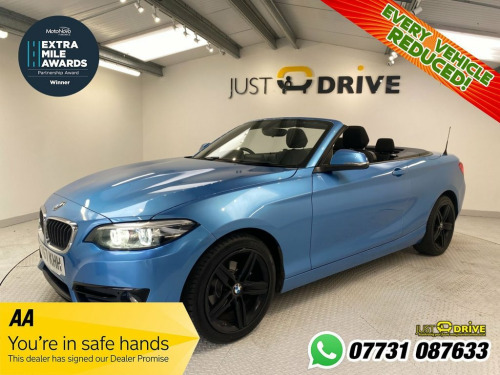 BMW 2 Series  1.5 218i Sport Convertible 2dr Petrol Auto Euro 6 