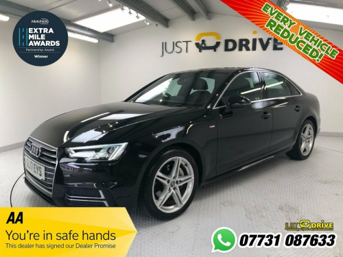 Audi A4  2.0 TDI S LINE 4d 188 BHP