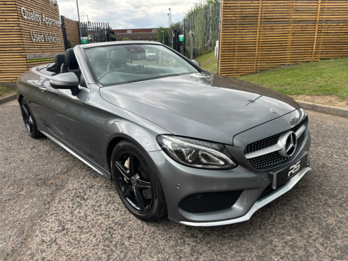 Mercedes-Benz C-Class 2.1 C250d AMG Line (Premium Plus) Cabriolet G-Tronic+ Euro 6 (s/s) 2dr