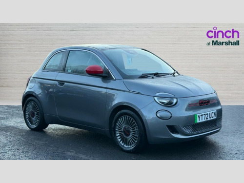 Fiat 500  500 87kW Red 42kWh 3dr Auto 