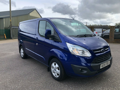 Ford Transit Custom  2.2 TDCi 155ps Low Roof Limited Van GOOD COLOUR FSH CLEAN EXAMPLE