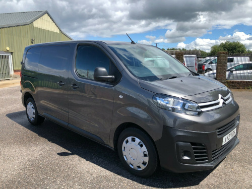 Citroen Dispatch  1400 2.0 BlueHDi 120 Van Enterprise SWB MET GREY FSH AIR CON