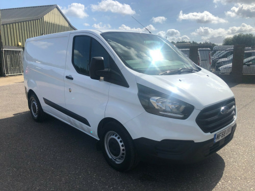 Ford Transit Custom  340 2.0 TDCi 130ps Low Roof WORKSHOP VAN LOW MILES AIR CON FSH BIG WEIGHT C