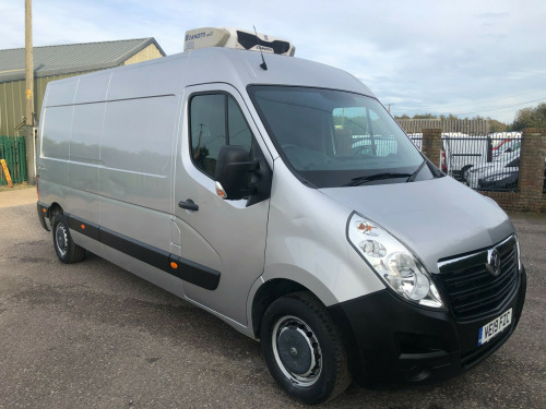 Vauxhall Movano  2.3 CDTI  L3 H2  LWB FRIDGE Van 130ps ONLY 25000 FSH AIR CON SAT NAV