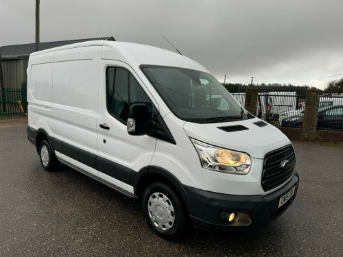 Ford Transit  2.0 TDCi 130ps  l2 H2  MWB  TREND Van AIR CON CRUISE PARKING SENSORS FSH