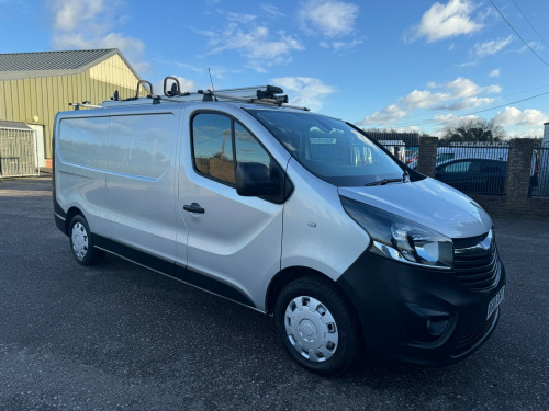 Vauxhall Vivaro  2900 1.6CDTI LWB AIR CON FSH METT SILVER