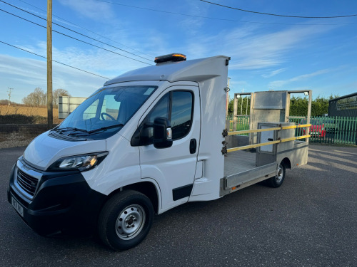 Peugeot Boxer  BOXER 335 BLUEHDI ZUCKOFF TRAFFIC MANAGEMENT  DROPSIDE LOW LOADER