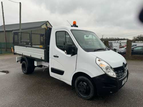 Renault Master  ML35TWdCi 130 Business CAGED Tipper HEAVY DUTY FSH A1 CONDITION