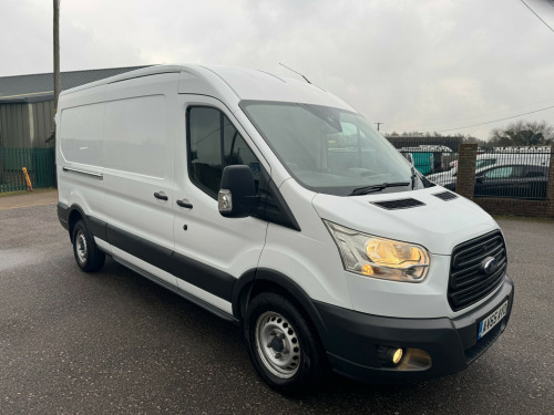 Ford Transit  350 2.2 TDCi 100ps L3 H2 Van LWB TWIN SIDE DOORS AIR CON CRUISE DIRECT FROM