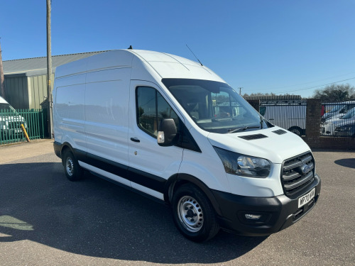 Ford Transit  350 2.0 EcoBlue 130ps LWB H3 Leader Van AIR CON PARKING SENSORS FSH RECENT 