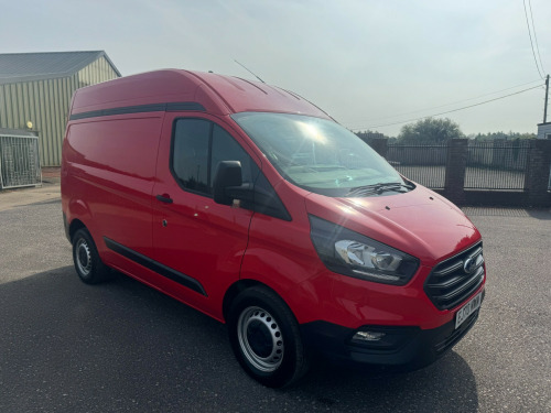 Ford Transit Custom  2.0 EcoBlue 130ps High Roof Leader Van SWB HIGH TOP L1 H2 AIR CON FSH