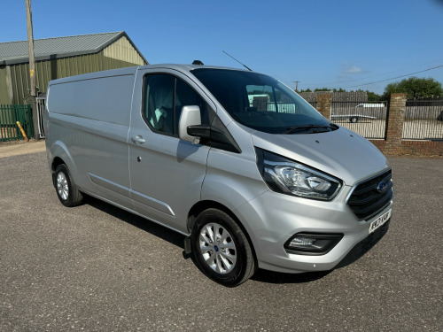 Ford Transit Custom  2.0 EcoBlue 130ps Low Roof Limited Van LWB MET SILVER CLEAN EXAMPLE