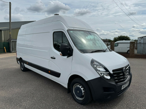 Vauxhall Movano  2.3 Turbo D 135ps L3H3 Van LWB HIGH TOP AIR CON REAR LIFT FSH